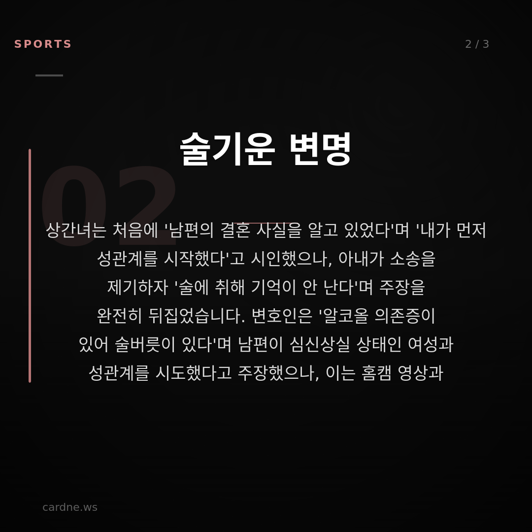 산후조리 중 불륜, 상간녀가 뒤집었다 — 슬라이드 3
